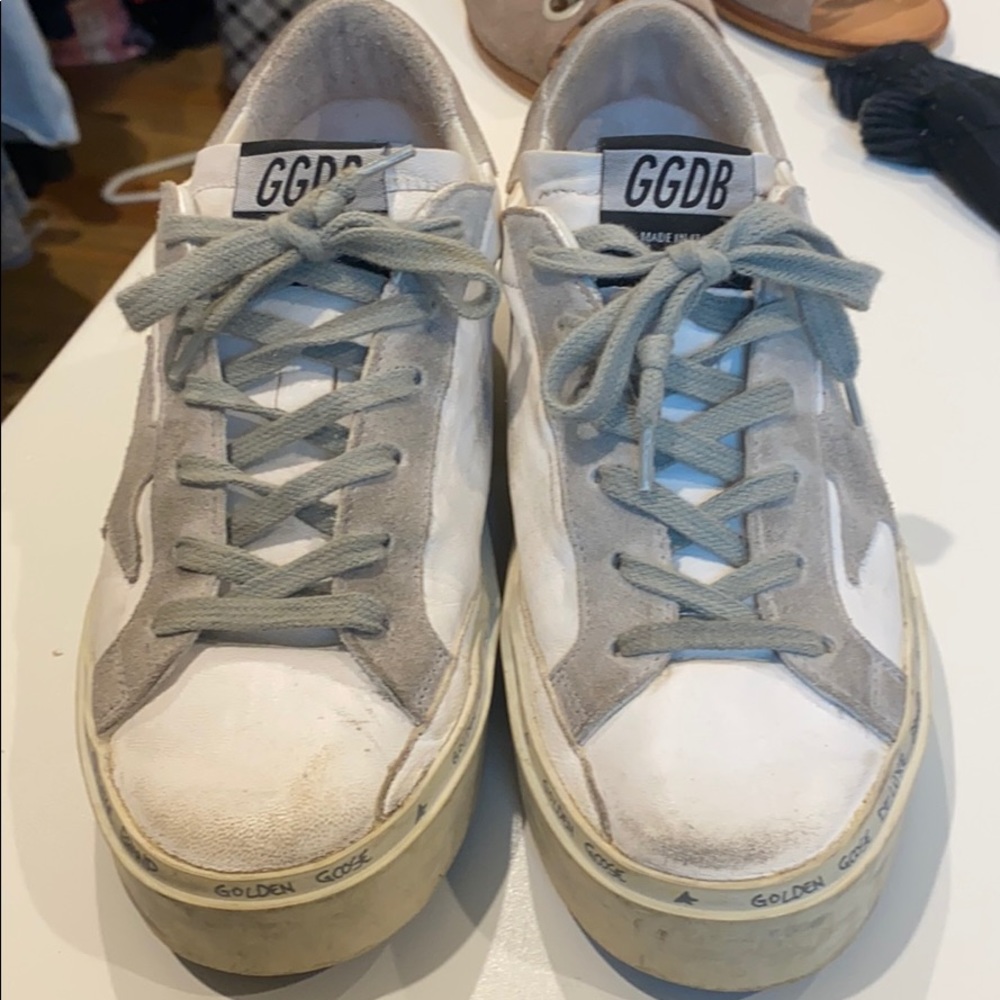 Golden goose platform sneakers